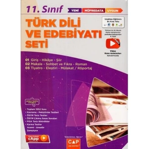 ÇAP YAYINLARI 11. SINIF ANADOLU TÜRK DİLİ VE EDEBİYATI SETİ