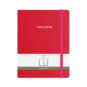 VICTORIAS JOURNALS NOTE BENE 9218 CLASSIC NOTEBOOK SERT KAPAK 19x25cm 70gr.320 YP. ÇİZGİLİ DEFTER FUŞYA