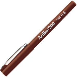 ARTLINE EK-200N FINE LINE PEN 0.4 MM BROWN