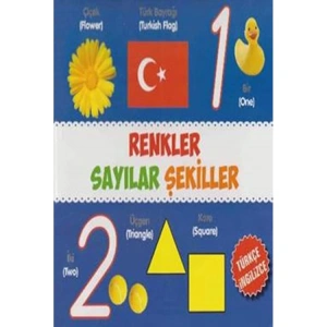 RENKLER-SAYILAR-ŞEKİLLER TÜRKÇE-İNGİLİZCE
