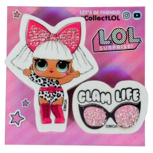 L.O.L 504930 ŞEKİLLİ 2Lİ SİLGİ