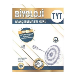 BİLGİ SARMAL TYT BİYOLOJİ 40x6 BRANŞ DENEMELERİ