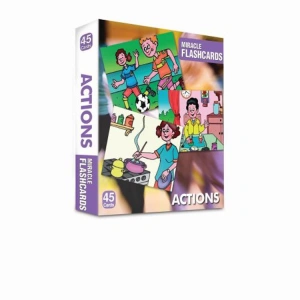ACTIONS MIRACLE FLASHCARDS  45 CARDS