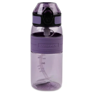 UZSPACE PİPETLİ MATARA TRITAN 4105 440 ML MOR