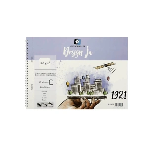 ALEX SCHOELLER SPİRALLİ RESİM DEFTERİ DESIGN JA 25x35 180g 15YP. ALX-0670