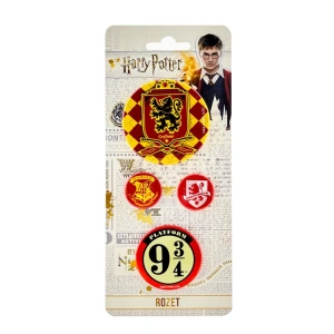 HARRY POTTER lLİSANSLI KARIŞIK BOY ROZET 4LÜ