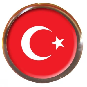 VATAN VT601 TÜRK BAYRAKLI YUVARLAK ROZET