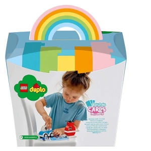 LEGO DUPLO 10957 İLK İTFAİYE HELİKOPTERİM VE POLİS ARABAM