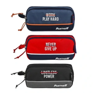 PANTHER PT-5259 NEVER UP 2 BÖLMELİ KALEM ÇANTASI