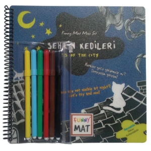 AKADEMİ ÇOCUK - FUNNY MAT -  MİNİ SET (AKTİVİTE SETİ) - ŞEHRİN KEDİLERİ