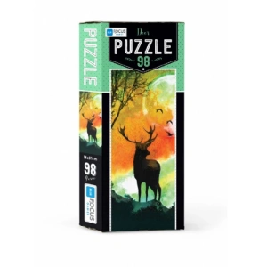 BLUE FOCUS BF214 DEER (GEYİK) PUZZLE YAPBOZ 14x31cm 98 PARÇA