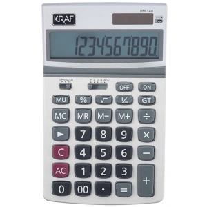 KRAF 12 HANE MASA ÜSTÜ HESAP MAKİNESİ HM-140