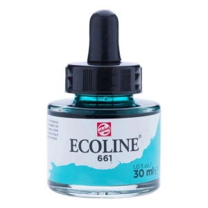 TALENS ECOLINE SIVI SULUBOYA 30 ml. 661 TURQUOISE GREEN - RT11256611