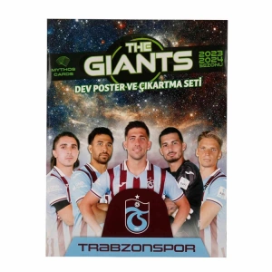 MYTHOS TRABZONSPOR 2023-2024 SEZONU THE GIANTS DEV POSTER VE ÇIKARTMA SETİ