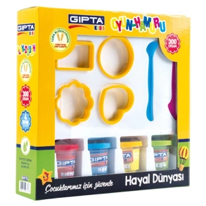GIPTA K8174 OYUN HAMURU HAYAL DÜNYASI SETİ 11 PARÇA