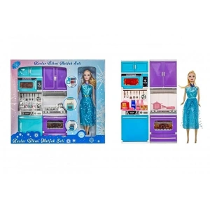 OYDAŞ 02332 KARLAR ÜLKESİ BEBEK VE İKİLİ MUTFAK SETİ (FIRIN VE BULAŞIK MAK.)