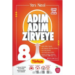 NEWTON 8.SINIF ADIM ADIM ZİRVEYE TÜRKÇE SORU BANKASI