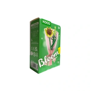 SUNMAN KOCO NO.01032 BLOOM BOUTIQUE FLOWER SERİSİ 08- BUKET ÇİÇEK LEGO YAPIM SETİ 147 PARÇA 6+