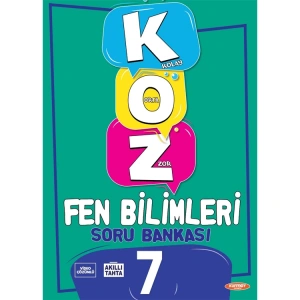KURMAY KOZ 7. SINIF TATLI SERT FEN BİLİMLERİ SORU BANKASI