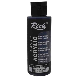 RİCH AKR-120-185 AKRİLİK BOYA 120 CC OKYANUS MAVİ