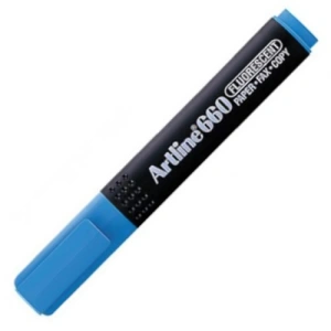 ARTLINE EK- 660 KESİK UÇ 1.0-4.0mm  HIGHLIGHTER FOSFORLU KALEM LIGHT BLUE