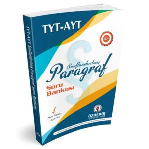 ÖZDEBİR YAYINLARI TYT AYT PARAGRAF SORU BANKASI