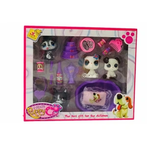 KIZILKAYA CL2105ABC NEŞELİ MİNİŞLER AİLESİ VE AKSESURLARI OYUN SETİ