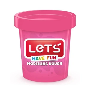 LETS TEK RENK OYUN HAMURU PEMBE 115 GR  L8440-7