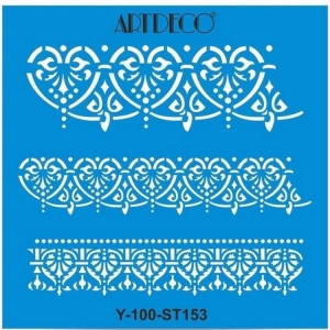 ARTDECO STENCİL 30X30CM OTANTİK BORDÜR 153