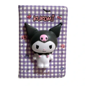 VICTORIAS JOURNALS 525-2079 KUROMİ A6 192 SAYFA 100 GR. RENKLİ SAYFALI SQUISHY GÜNLÜK/ NOT DEFTERİ