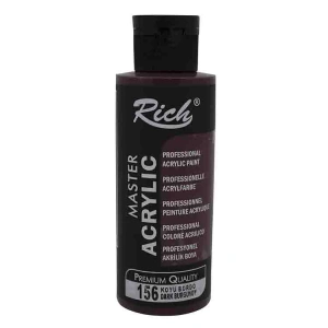 RİCH AKR-120-156 AKRİLİK BOYA 120 CC KOYU BORDO