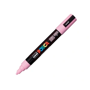 UNİ POSCA SU BAZLI POSTER MARKER 1.8-2.5 AÇIK PEMBE PC-5M