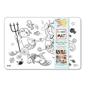 AKADEMİ ÇOCUK - FUNNY MAT - DENİZ KIZI 48x33,5cm