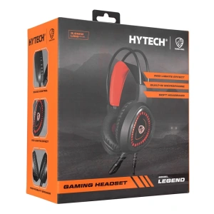 HYTECH HY-G1 LEGEND KIRMIZI 3,5MM GAMİNG OYUNCU MİKROFONLU KULAKLIK