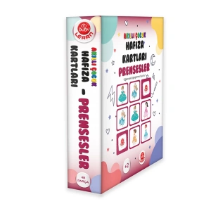 BU-BU AKILLI ÇOCUK HAFIZA KARTLARI PRENSESLER BUBU-LRN011