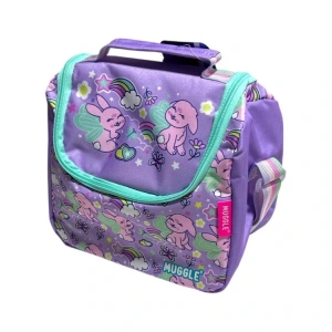 MUGGLE MU-5790 FLUFFY BUNNY TEK GÖZLÜ BESLENME ÇANTASI - MOR