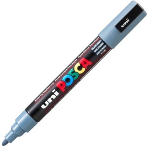 UNİ POSCA SU BAZLI POSTER MARKER 1.8-2.5 KURŞUN GRİ PC-5M