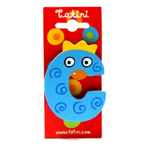 TATİRİ AHŞAP DEKORATİF HARF (C)