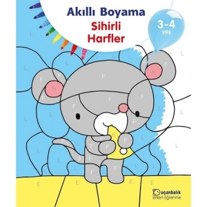 AKILLI BOYAMA - SİHİRLİ HARFLER 3-4 YAŞ