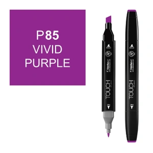 TOUCH TWIN P-85 ÇİFT UÇLU MARKER VIVID PURPIE