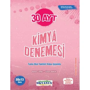 OKYANUS AYT  KİMYA 30 DENEMESİ