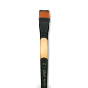 SÜDOR SF1071 SENTETİK KISA FIRÇA NO : 12