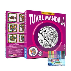 KUMTOYS KM5117 TUVAL MANDALA 30x30 - TEKLİ