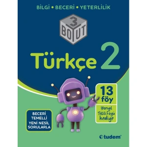 TUDEM 2. SINIF TÜRKÇE 3 BOYUT