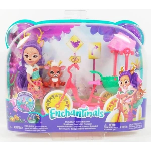 ENCHANTIMALS BEBEK VE ARACI OYUN SETİ MTL-GJX30 (FJH11)