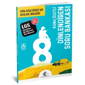 EKER TEST 8. SINIF DİN KÜLTÜRÜ VE AHLAK BİLGİSİ KONU ÖZETLİ SORU BANKASI DİNLENDİREN DEFTER
