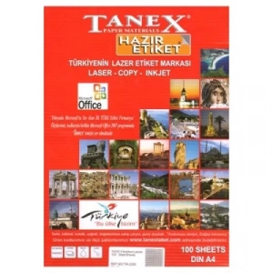 TANEX 63x25mm LASER ETİKET TW-2033