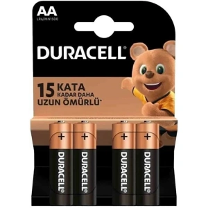 DURACELL AA KALEM PİL 4LÜ KART - LR6/MN1500