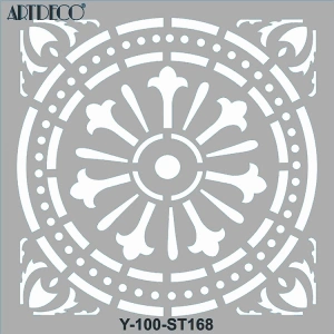ARTDECO STENCİL 30X30CM GEOMETRİK FAYANS 168
