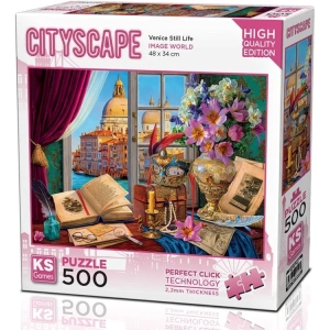 KS GAMES 20054 VENICE STILL LIFE 48x34cm YAPBOZ/PUZZLE 500 PARÇA